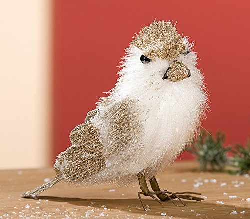 Vogel Eisvogel Dekovogel 11 cm (G25779) Weihnachtsdeko Weihnachtsfigur