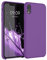 kwmobile Hülle kompatibel mit Apple iPhone XR Hülle - Silikon Handy Case - Handyhülle weiche Oberfläche - kabelloses Laden - Pastelllila