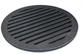 GRILLROSTPROFI Ascherost - Feuerrost - Kohlerost - Kaminrost in Premium-Qualität, Gusseisen, rund, Durchmesser 26 cm