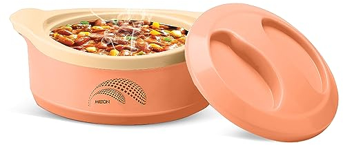 Milton New Marvel 2500 Inner Steel Casserole, 2360 ml, Orange