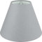 Wogati® Premium Lampenschirm E14/E27 Baumwolle | Verschiedene Größen & Farben | Grau/Größe: S | Für Stehlampe, Hängelampe & Tischlampe