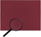 alles-meine.de GmbH XL große - Schreibtischunterlage/Unterlage - Größe & Modell & Farbwahl - 60 cm x 40 cm - Leder Effekt - weinrot/Bordeaux rot/dunkelrot - abwischbar - ru..