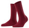 FALKE Family W So coton durable unies 1 paire, Chaussettes Femme, Rouge Scarlet 8228, 35-38