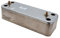 Baxi Combi 80E 80HE 105HE Plate Heat Exchanger 20 Plate Alternative 7223558