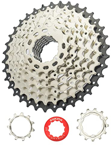 CYSKY 8 Fach Kassette 11-36T MTB 8-Gang-Kassette kompatibel für Mountainbike, Rennrad, MTB, BMX (11-36T)