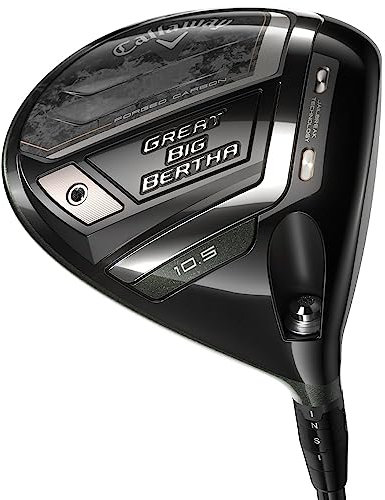 Callaway Herren Big Bertha Golfschläger, Schwarz/Dunkelgrau, 460cc