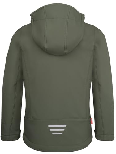 Trollkids Kids Oslofjord Jacket | Wasserabweisend und winddicht, Klettverschlüsse an den Armen, Reflektoren, Wassersäule: 6