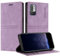 TOUCASA Funda Tipo Cartera para Xiaomi Redmi Note 10 5G / Redmi Note 10T, Cuero Flip Folio Carcasa, Funda con con Soporte Plegable magnética para Redmi Note 10 5G (Morado)