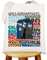 WZMPA Dr Who Themed Tote Bag David Tennant Fans Geschenk Polizist Box Leinwand Handtasche für TV-Serie Fans, Werde ich Tg sein, Large