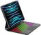 AVNICUD Magic Keyboard für iPad Air 11 Zoll 2025/2024 M3/M2, Air 5/4 10.9 Zoll, Tastatur für iPad Pro 11 Zoll 4/3/2/1 Gen, Schwebendes Magnetisches Design, 7 Farben Beleuchtung mit Trackpad, Schwarz