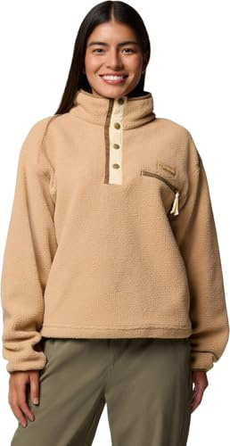 Columbia Helvetia II Cropped Half Snap Fleec Canoe - S