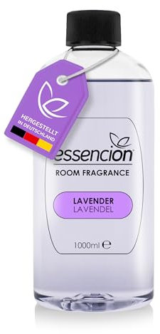 essencion Lavender (Lavendel) Raumduft Refill Flasche – 1000ml – In 14 verlockenden Düften erhältlich (Lavender 1000ml Refill)