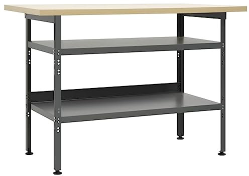 Furniture Select-Werkbank, grau, 120 x 60 x 85 cm, Stahl