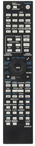 ALLIMITY AXD7613 Fernbedienung Kompatibel mit Pioneer AV Receiver SC-LX75 SC-LX55 SC-LX75-SYXJ5 VSX-1021 VSX-2021-K-SYXJ5