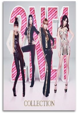 2NE1 COLLECTION Print Album Cover signiert Limited Music Cover Pop Hip Hop Rap-Sänger Star Musik Poster Ästhetische Leinwand Wandkunst für Wohnheim Dekor