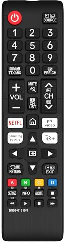 Riry Sostituzione Telecomando Samsung TV BN59-01315N Compatibile con tutti i modelli Samsung 2020/21/22 Smart TVS,con Tasti Netti, P V, Sam TV Plus e D+