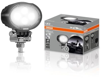 OSRAM LEDriving Oval WL VX100-WD, OFF ROAD LED work lights, 1500 lumens, up to 50 m long light beam, 12V/24V