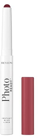Revlon PhotoReady Instant Blur Liner, Blurring Lip Liner for Fuller, Smoother Lips with Soft‑Focus Matte Finish, Vapor | Soft matte lip liner to overline for fuller-looking lips. Sheer-to-buildable color that blurs & visibly smooths.