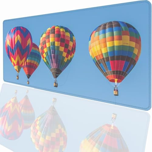 Gaming Mauspad Landschaft Motiv, Mousepad XXL 800x400x3mm, Wetterfest Anti-Rutsch Schreibtisch Mouse Pad verbessert Präzision und Geschwindigkeit, Gaming Zubehör für Home Zimmer Deko PjY4764 T-1