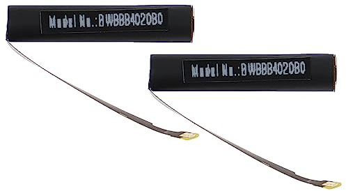 vhbw 2X Akku Ersatz für Apple A2032 | A2031, A1523, A1722, A1604 für Wireless Headset Kopfhörer (25 mAh, 3,7 V, Li-Ion)