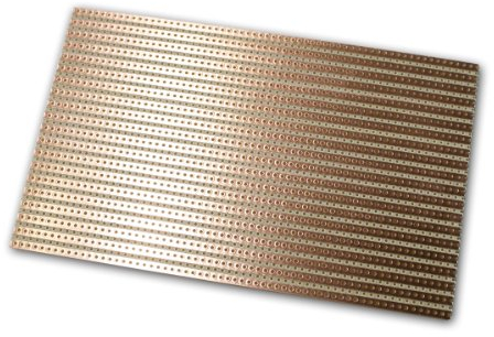 world-trading-net - Platine 160x100mm, Lötstreifenraster RM5,08, einseitige Kupfer-Auflage