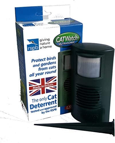 CATwatch - the RSPB approved ultrasonic cat deterrent to keep cats away from the garden.