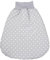 TupTam Baby Unisex Strampelsack mit breitem Bund Wattiert, Farbe: Sternchen Grau/Weiß, Größe: 6-12 Monate