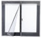 Liveinu Moustiquaire de Porte Ou Fenetre Magnetique Rideau Moustiquaire De Porte Avec Aimants Gris 120x140cm