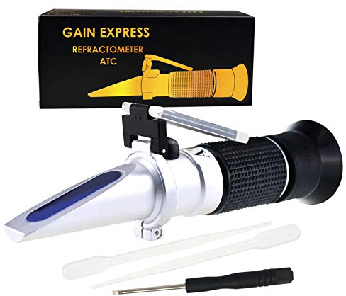 GAIN EXPRESS Batterie Optisches Refraktometer Ethylen-Propylen-Glykol Kühlmittel