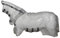 Horseware Rambo Protector Fliegendecke, Schutzdecke für Pferde, Silber/Navy, Polyester, Größe 145