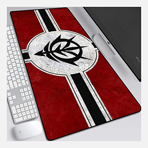 IGIRC Mouse Mat GUNDAM 800X300mm Mouse Pad,Perfect precision and speed Gaming Mouse Mat with 3mm-Thick Base,for notebooks, PC, T