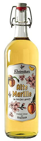 Raunikar Alte Marille Holzfass gereift 1,0 l Premium Obstschnaps aus Österreich