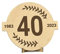 CONTRAXT Regalos mujeres hombres 40 años. Ideas detalles Decoracion fiesta Regalo tarjeta felicitacion original cartel 40 cumpleaños mujer hombre 40 años feliz cumpleanos madre padre amiga
