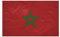 Drapeau Maroc - 90x150cm - Tissu Renforcé - Couture Durable - Couleurs Vives - Drapeau Extérieur Intérieur - Oillets Intégrés - Drapeau National