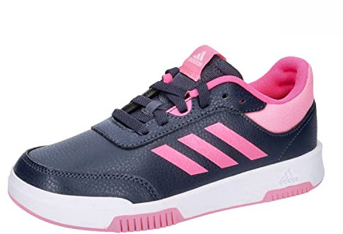 adidas Tensaur Sport Training Lace Shoes, Sneakers Unisex - Bambini e ragazzi, Shadow Navy Lucid Pink Bliss Pink, 37 1/3 EU
