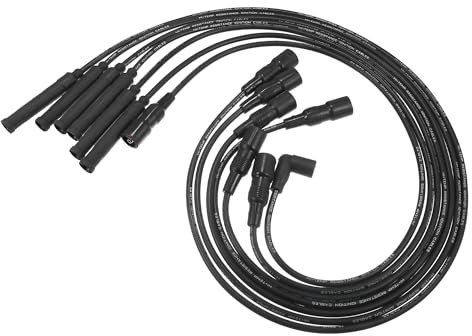 QUARKZMAN Zündkerzen-Spulen-Kabel Zündspulen-Harnisch 7mm passend für BMW 3er 5er Nr. 12121714154/12121720154/12121720529 - Packung mit 7 Stück