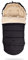 my junior® ThermoWool 3in1 Fußsack 100% Schurwolle, reflektierend, wasserabweisend (Cozy Nighfall)