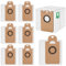 LOOHAOC 8 sacs à Poussière anti-Fuite Grande Capacité compatible avec Proscenic M7 Pro M8 Pro, pour Accessoires d’Aspirateur Neabot NoMo N1+, N1 Plus, N2