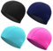 ATSNOSH 4 Pezzi Cuffia da Nuoto per Uomo Donna, Cuffia da Nuoto, Cuffia Piscina, Elastiche Comodo e Leggero, Resistente, Unisex-Adulto, Taglia Unica (4 Pezzi)