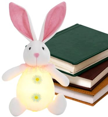 zum Umarmen mit Lichtern, beleuchteter Osterhase, LED-Osterdekoration