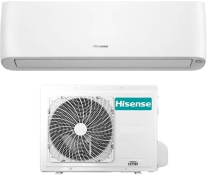 Hisense QE25XV2AG + QE25XV2XW - Climatizador Monosplit, 9000 BTU/h, Bomba de calor, Clase energética A+++/A+++