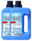 Limpiador especial for vidrios y espejos de 1 l: fórmula de secado rápido y sin rastros for polvo, manchas de lluvia y suciedad. Ideal for ventanas, espejos, mamparas de ducha y vidrio. Práctico.(2pcs