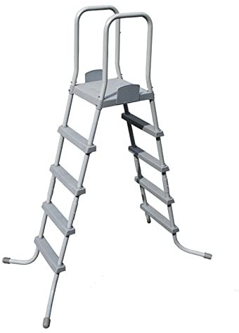 Scale per piscina, Accessori For Piscina Di Grandi Dimensioni Staffa For Scala Mobile For Piscina Scala For Piscina For Piscina,Robuste e resistenti(132cm)