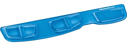 Fellowes Crystals Keyboard Palm Support Blue