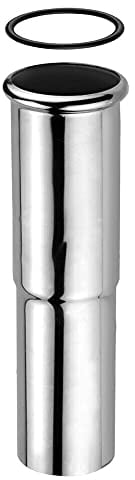 Schläfer 439105 | Canotto di Prolunga per Sifone Lavandino 11/4 in Ottone Cromata Tubo di Scarico per Sifone Regolabile, Universale, 130mm x diam32mm - DN32. Tubo di Immersione per Sifone