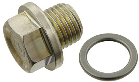 febi bilstein 30269 Ölablassschraube mit Dichtring, 1 Stück, Silber