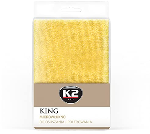 K2 King, Mikrofasertuch,Poliertuch, 40x60cm, 500g/m2 , ideal für das Heim oder Auto, sehr strapazierbar und behält die Form auch nach langem Gebrauch, ideal für die Autoreinigung und Autopflege