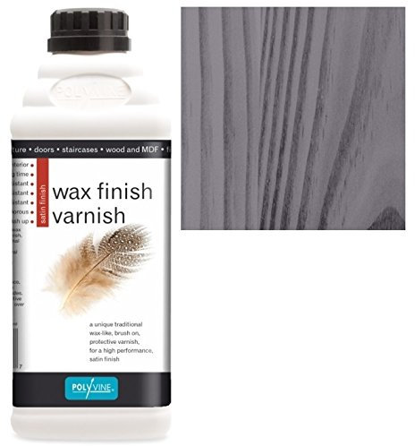 Polyvine - Wax Finish Varnish - Black - 1 Litre