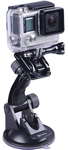Smatree - Soporte de Ventosa para GoPro Hero 8/7/6/5/4/3/2/1/Session/DJI OSMO Action