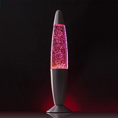 Lumo Illusion - Lampe à paillettes rose